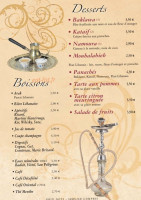 Aux Palais Des Cafés menu