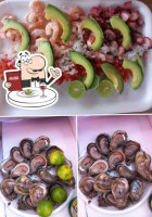 Mariscos Zacaras food