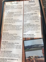 The Riverhouse menu