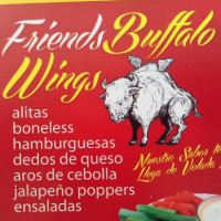 Friends Buffalo Wings food