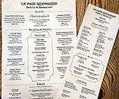 Le Pain Quotidien Rye menu