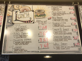 New York Bagel Cafe menu