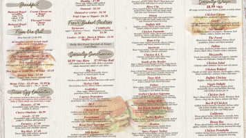 Yaphank Deli menu