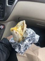 Fred's Breakfast Burrito food