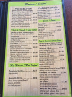 LA Paloma menu