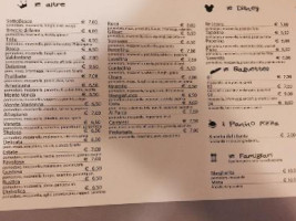 Pizzeria Al Parco Colli menu