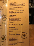 Le Non-stop Burger Vevey menu