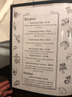 Adams Diner menu