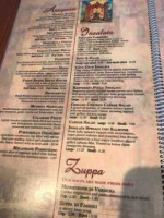 Casa menu