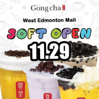 Gong Cha Crossiron (bubble Tea) food