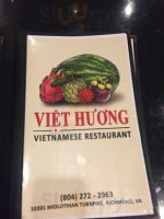Viet Huong menu