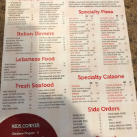 Rounders Sports Grill menu