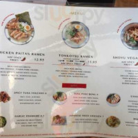 Urban Ramen menu