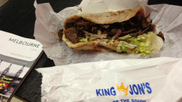 King Jons Souvlaki Bar food