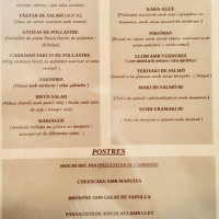 Macao menu