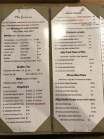 Pho Avenue menu