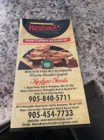 Keshav Foods menu