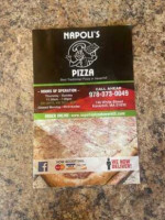 Napoli's Pizza menu