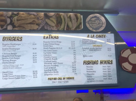 Rudy's Seafood menu