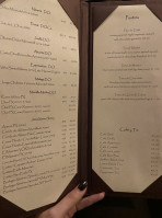 Harvest Vine menu