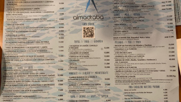 La Almadraba Restaurante menu