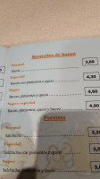 Albatros Burguer menu