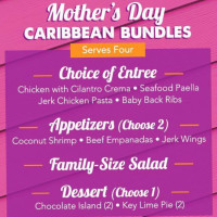 Bahama Breeze Orlando Grand National menu