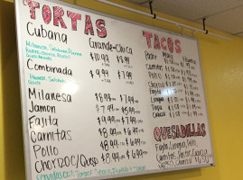 Chamoy Locos menu