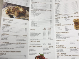 Bonheur Patisserie And Deli menu