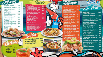 Señor Camarón menu