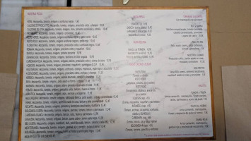 Pizzeria Rebato menu