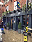 The Britannia Inn outside