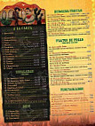 Mi Tenampa Mexican menu