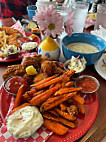 Bob's Chowder Bbq Salmon food