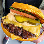 Top Gun Burgers food