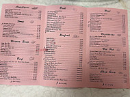 Rice Bowl Restaurant menu