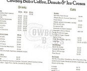 Cowboy Bob's Coffee And Donuts inside