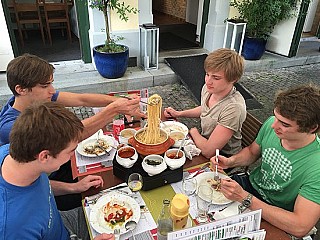 Wasserfels In Stein Am Rhe