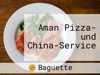 Aman Pizza- und China-Service