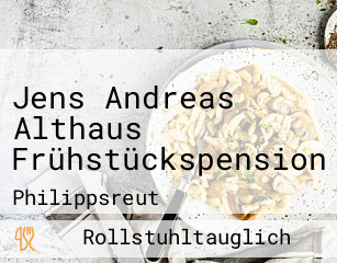 Jens Andreas Althaus Frühstückspension