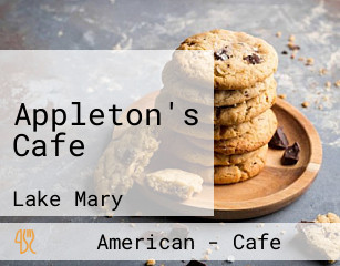 Appleton's Cafe
