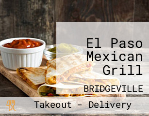 El Paso Mexican Grill