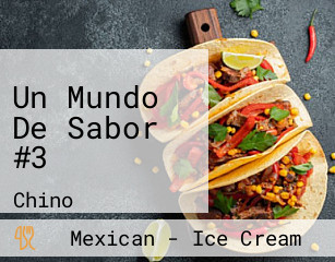 Un Mundo De Sabor #3