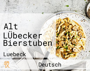 Alt LÜbecker Bierstuben