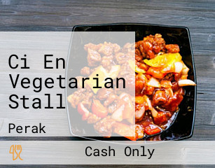 Ci En Vegetarian Stall