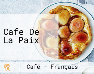 Cafe De La Paix