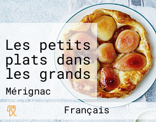 Les petits plats dans les grands