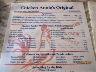 Chicken Annies Original
