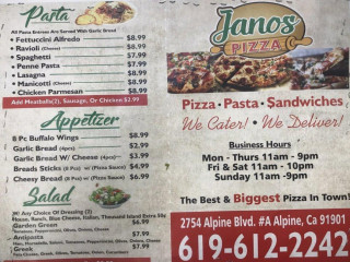 Janos Pizza