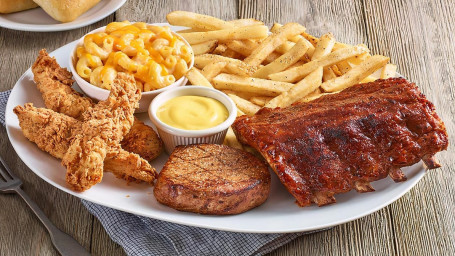 Steak, Ribs Tenders Combo*